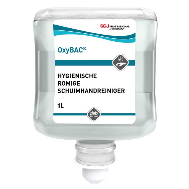 SC Johnson Professio - Handreiniger SCJ Oxy Bac Foam Wash antibakteriell, parfümfrei, 1000 ml