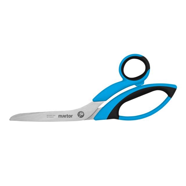 Martor - Sicherheitsschere Secumax 564 80mm blau | 10 Stück