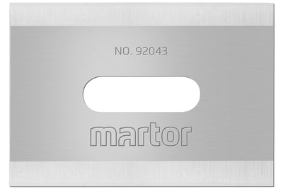 Martor - Ersatzmesser rechteckig Nr. 92043 10 Stück