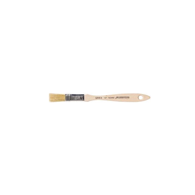 Qrea - Bürste Schweinehaar Nr. 1/2 Breite 15mm | 6 Stück
