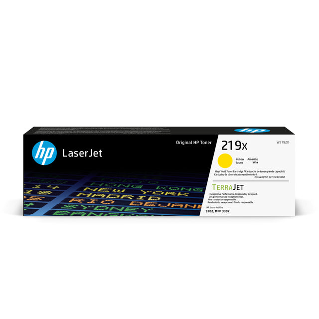HP - Tonerkartusche W2192x 219x Gelb