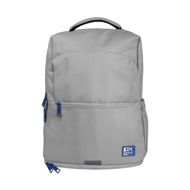 Oxford - Rucksack 12 Fächer grau