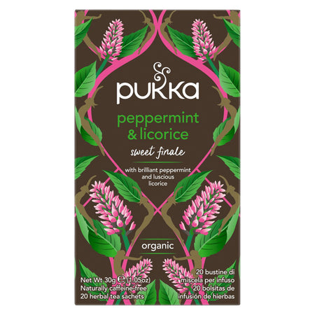 Pukka - Tee Pfefferminz-Lakritze 20 Beutel