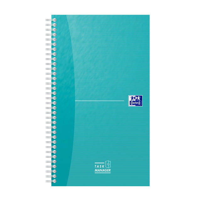 Oxford - Task -Manager 141x246 mm 115vel Aqua | 5 Stücke