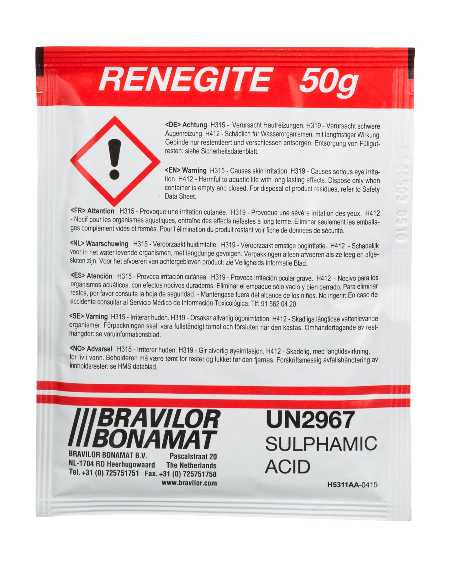 Bravilor Bonamat - Entkalker Renegite für Kaffeemaschinen