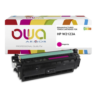 OWA - Tonerkartusche HP W2123a rot
