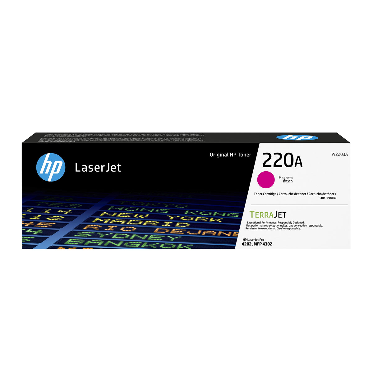 HP - Tonerkartusche w2203a 220a rot
