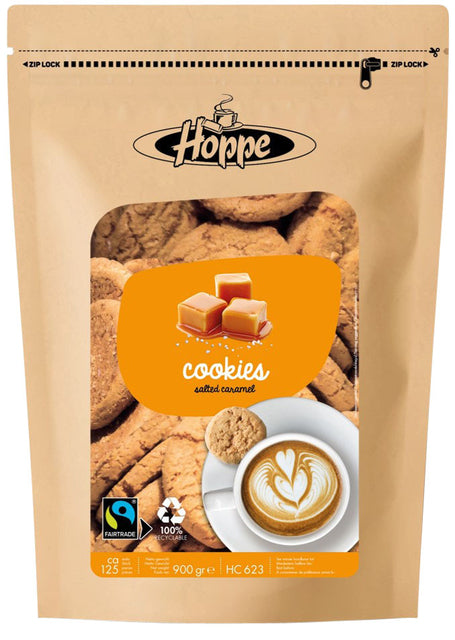Hoppe - Cookies Cookies fair gehandeltes Karamell-Meersalz ca. 125 Stück