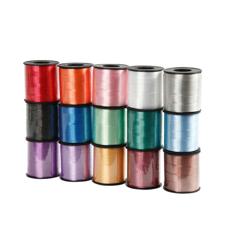 Creotime - Kräuselband Creativ Company 50 Meter x 10 mm Box mit 15 Farben