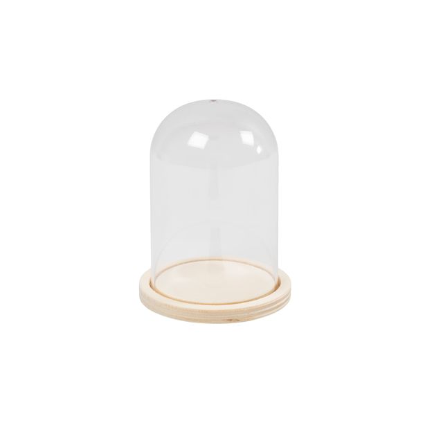 Creotime - Stolp Creativ Company mit Holzsockel 9,5cm x 6cm | 10 Stück