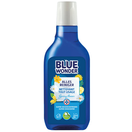 Blue Wonder - Allzweckreiniger mit Verschlussdosierung 750ml | 6 Stück