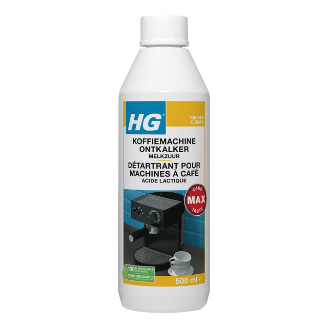 HG - Entkalker für Kaffeemaschinen Milchsäure 500ml