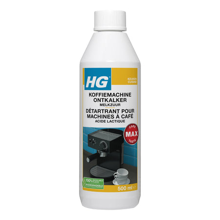 HG - Entkalker für Kaffeemaschine Milchsäure 500ml | 6 Stück