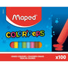 Maped - Tafelkreide Color'Peps Box mit 100 Stück sortiert