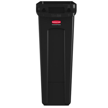 Rubbermaid - Abfallbehälter Slim Jim VT 87l schwarz