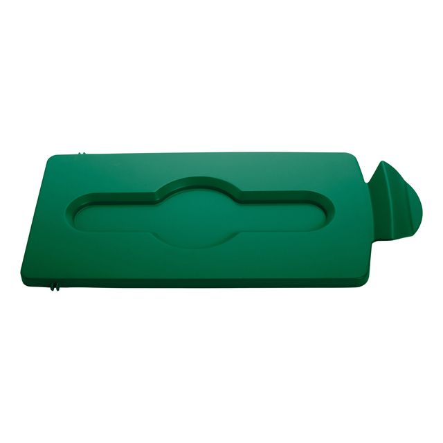 Rubbermaid – Deckel Slim Jim RS geschlossen grün