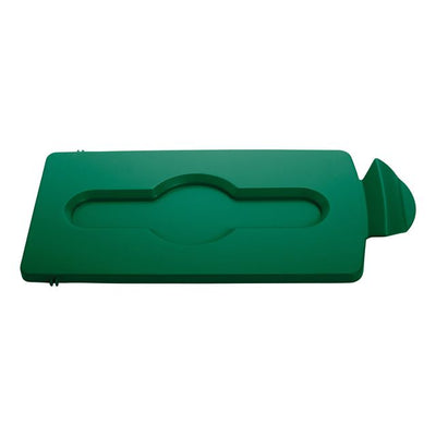 Rubbermaid – Deckel Slim Jim RS geschlossen grün
