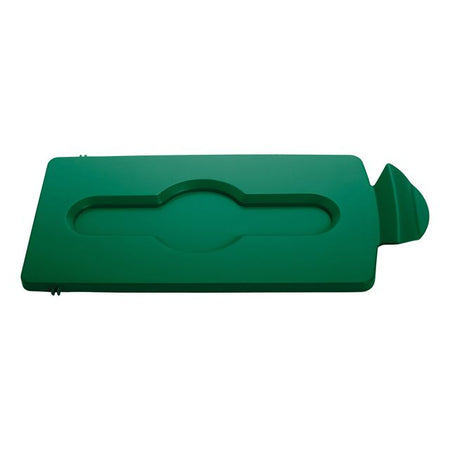 Rubbermaid – Deckel Slim Jim RS geschlossen grün