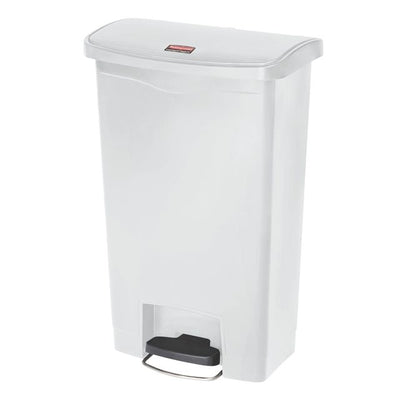 Rubbermaid – Treteimer Slim Jim Step on 50l weiß