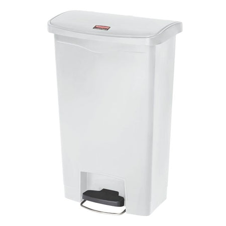 Rubbermaid – Treteimer Slim Jim Step on 50l weiß