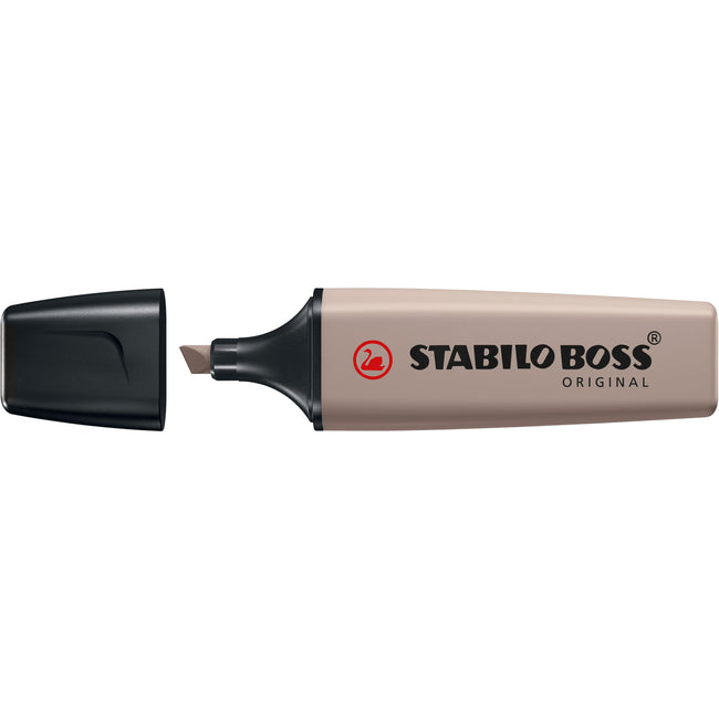 Stabilo - Textmarker Boss 70/193 Naturfarben Warmgrau | 10 Stück