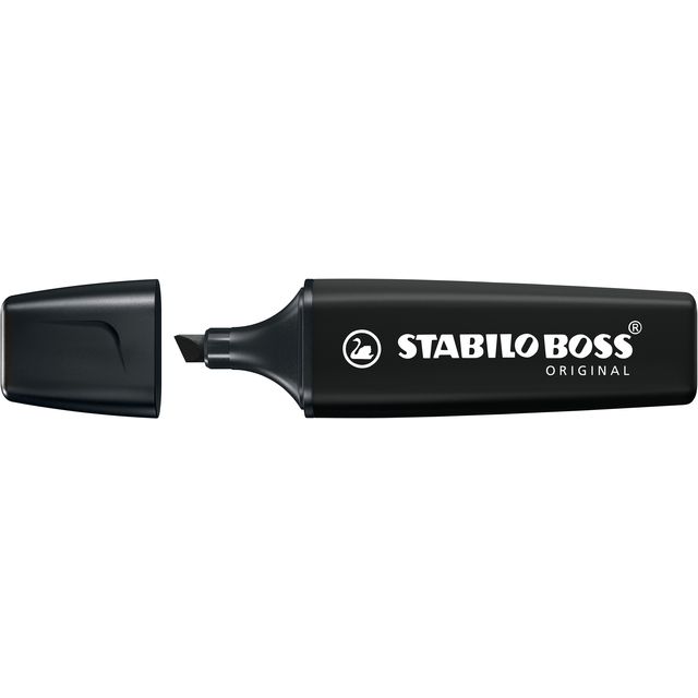 STABILO - Textmarker Boss Original 70/46 Naturfarben Schwarz