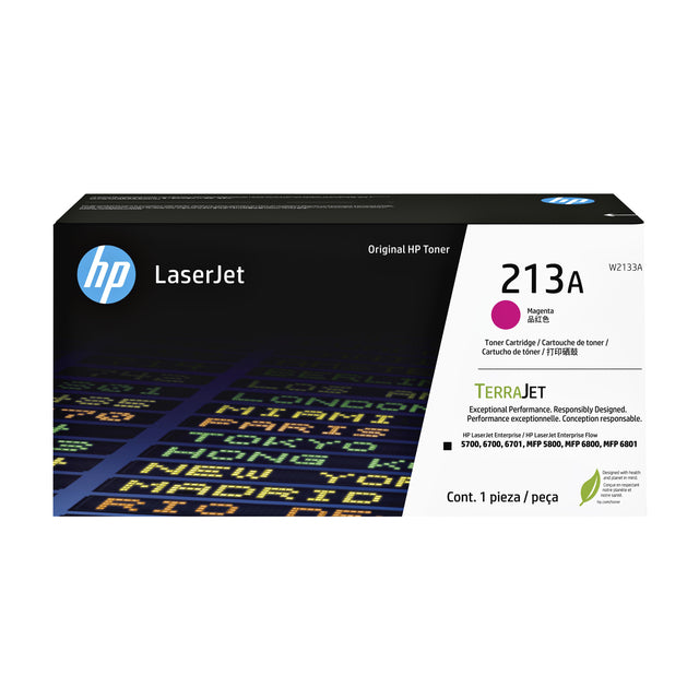 HP - Tonerkartusche w2133a 213a rot