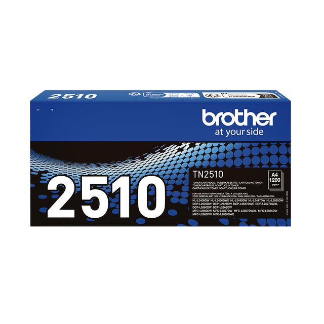 Toner brother tn-2510 zwart