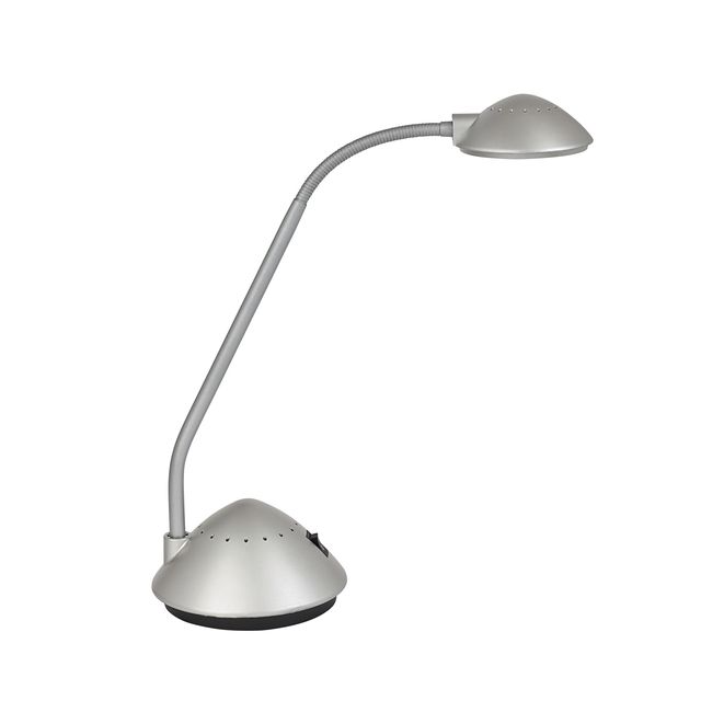 MAUL - Schreibtischleuchte Arc LED silber