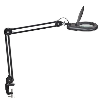 MAUL - Lupenleuchte Viso LED Tischklemme schwarz