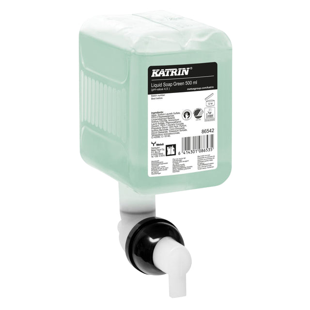 Katrin - Handseife grüne Flüssigkeit 500ml | 12 Stücke