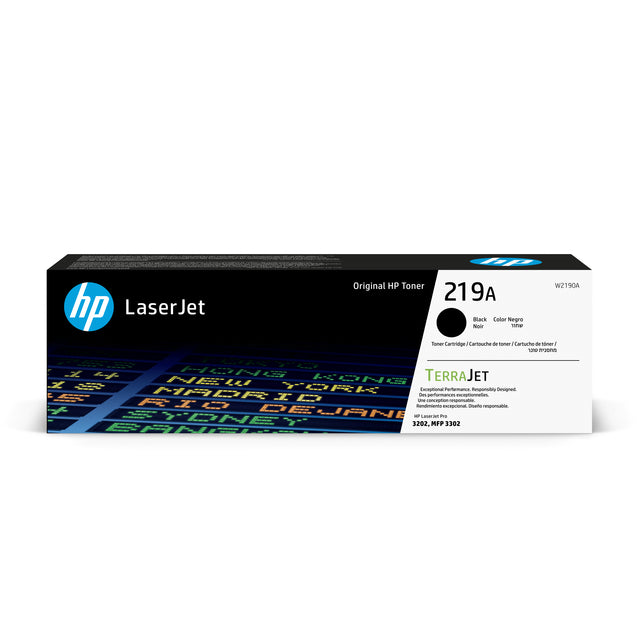 HP - Tonerkartusche w2190a 219a schwarz