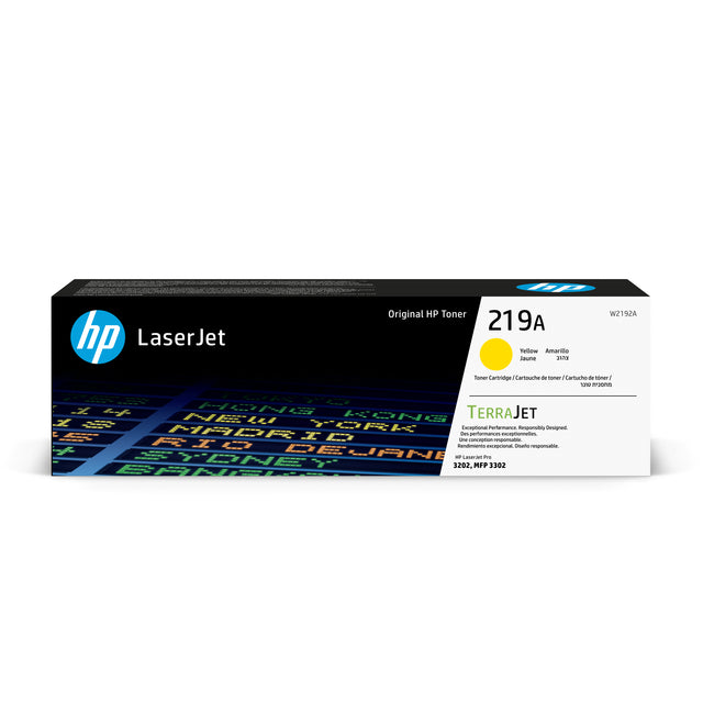 HP - Tonerkartusche w2192a 219a gelb