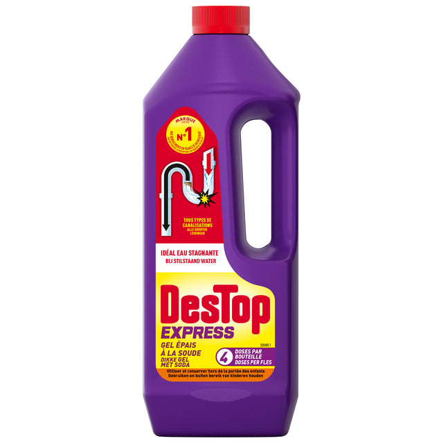 Destop - Drain Unblocker Gels mit Soda 950 ml
