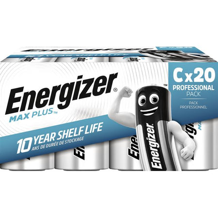Energizer - Batterie Max Plus 20xC alkalisch