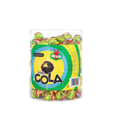 Hirsch - Lolly Cola/Zitrone 100x12 Gramm