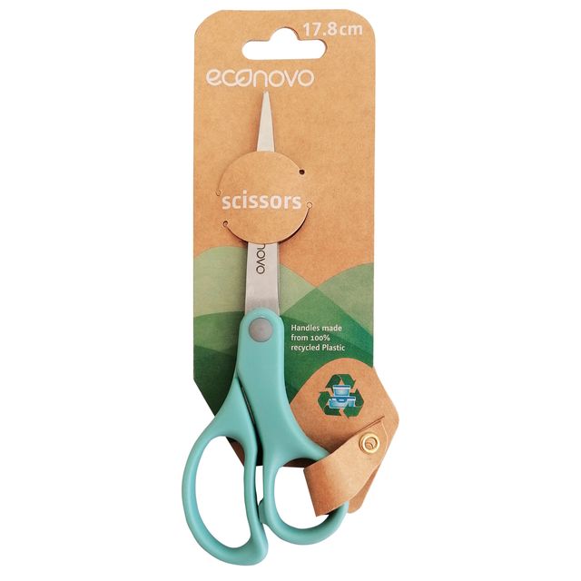 Econovo - Schere 178mm blau Blister à 1 Stück