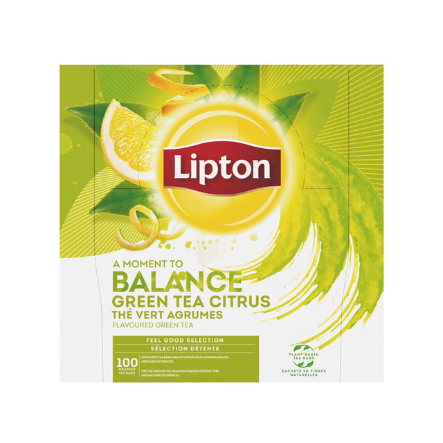 Lipton - Tee grüner Tee Zitrus 100x1,5gr