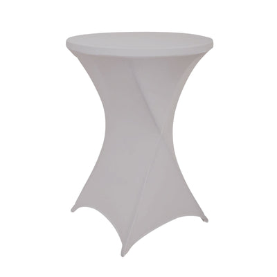 Brasq – Tischrock für Stehtisch 80 cm grau
