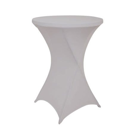 Brasq – Tischrock für Stehtisch 80 cm grau