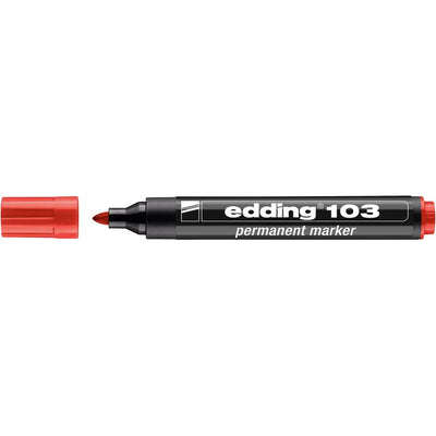 Edding - Filzstift 103 rund mittelrot