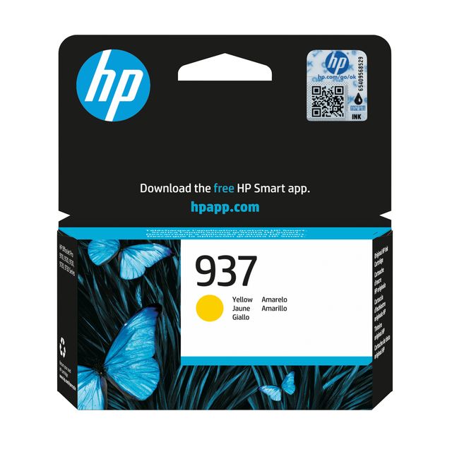 HP - Tintenpatrone 4s6w4ne 937 gelb