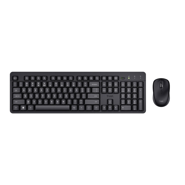 Trust - Tastatur Ody II kabellos + Maus Azerty 25363