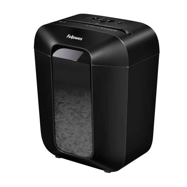 Fellowes - Aktenvernichter lx50 4x37mm schwarz