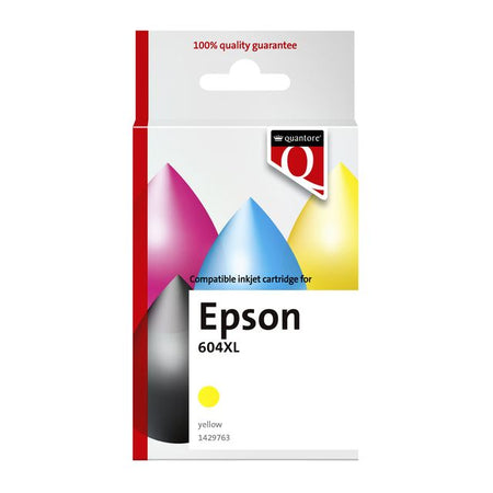 Quantore - Tintenpatronen-Alternative für 604XL T10H44 Gelb