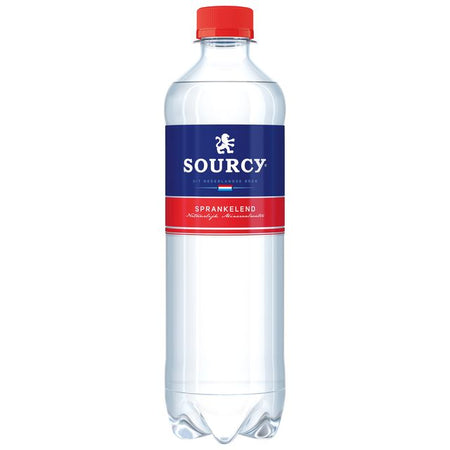 Sourcy - Wasser rote PET-Flasche 500ml | 6 Stück