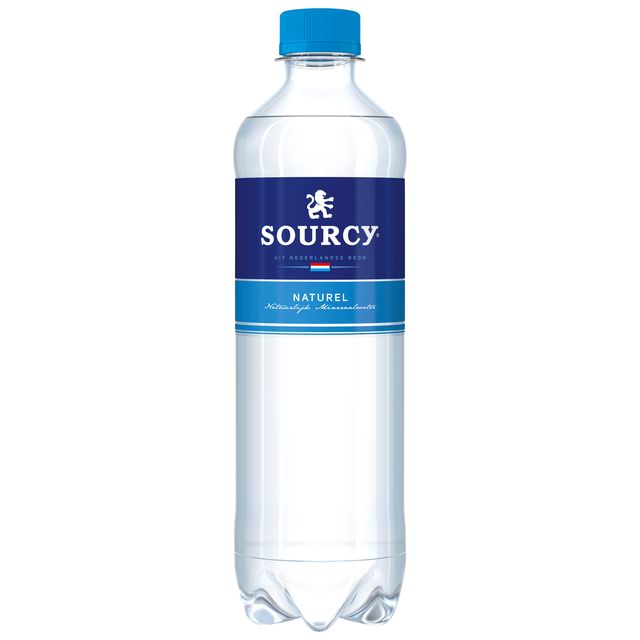 Sourcy - Wasserblaue PET-Flasche 500 ml