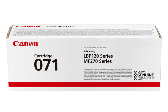 Tonerkartusche Canon CRG 071 schwarz | 1 Stück