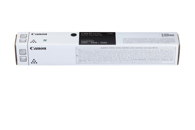 Tonerkartusche Canon C-EXV 67 Schwarz | 1 Stück