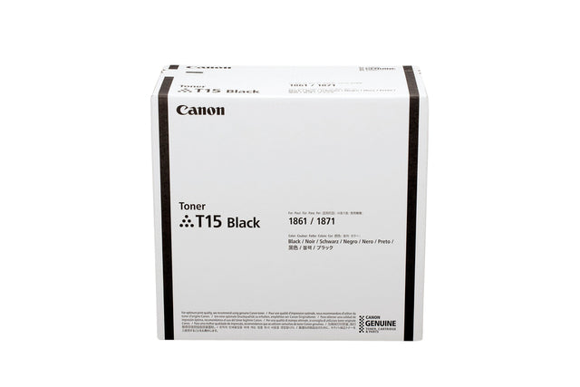 Tonerkartusche Canon T15 Schwarz | 1 Stück